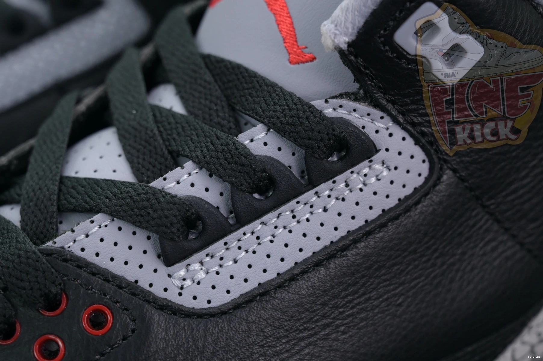 Air Cement Reimagined” 3“Black Jordan 0828